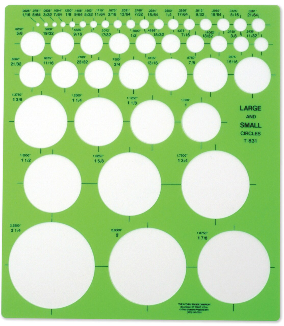 CThru Circle Template Large & Small Circles Template Michaels CThru Circle Template Large & Small Circles Template Michaels